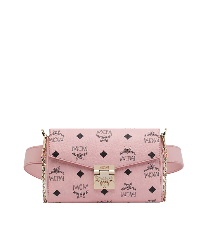 Túi MCM Small Patricia Belt Bag in Visetos -   Soft Pink