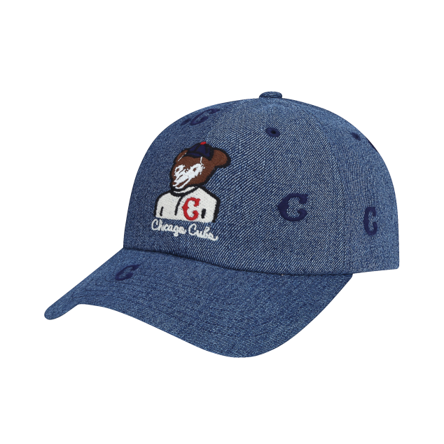 NÓN MLB CHICAGO CUBS CHARACTER MULTI LOGO BALL CAP