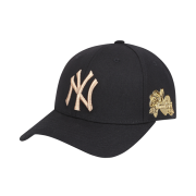 NÓN MLB NEW YORK YANKEES LOVE ROSE ADJUSTABLE CAP - BLACK