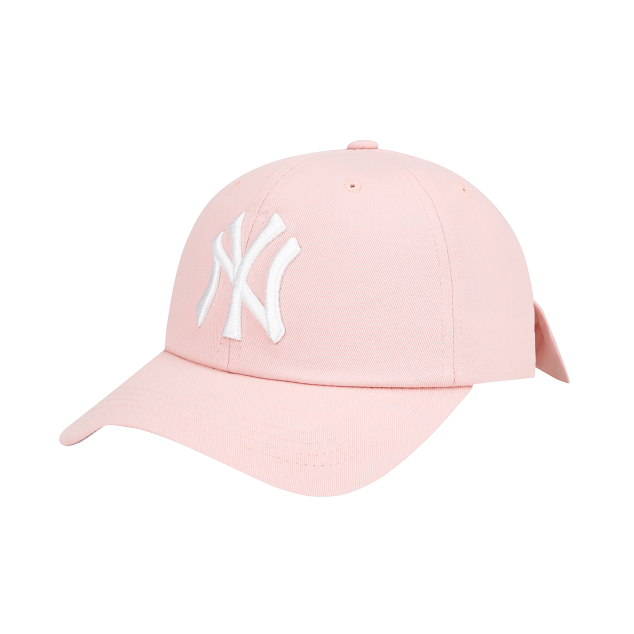 NÓN MLB NEW YORK YANKEES WASHED OUT RIBBON BALL CAP - PINK