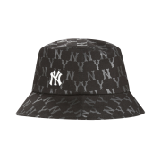 NÓN MLB NEW YORK YANKEES MONOGRAM BUCKET HAT - BLACK