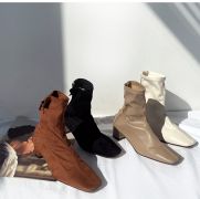 GIÀY BOOTS HÀN QUỐC - Span Ankle Boots