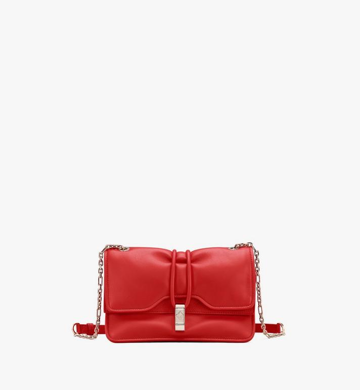 TÚI SMALL MCM CANDY SHOULDER BAG IN NAPPA LEATHER - Red