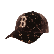 NÓN MLB DIA MONOGRAM ADJUSTABLE CAP BOSTON RED SOX - BEIGE