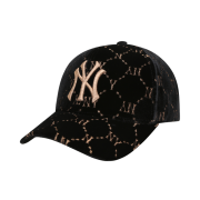 NÓN MLB DIA CURVED MONOGRAM ADJUSTABLE  CAP NEW YORK YANKEES - BLACK