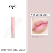 KEYBO VELVET LIP PLUS - SON DƯỠNG MÔI - 0.1' Spring Glitter