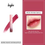 KEYBO VELVET LIP PLUS - SON DƯỠNG MÔI - 0.6 Winter Berry