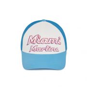 NÓN MLB SUNNY BEACH MESH CAP MIAMI MARINS - BLUE