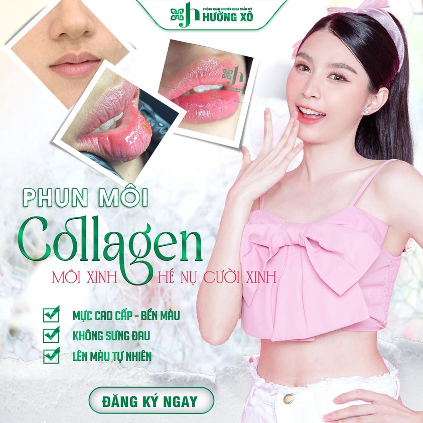 Trải Nghiệm Dịch Vụ Phun Môi Collagen Chất Lượng Tại Vinh