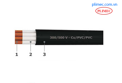 Cáp điều khiển Cu/PVC/PVC-9x1.5sqm