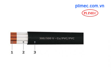 Cáp điều khiển Cu/PVC/PVC-7x2.5sqm
