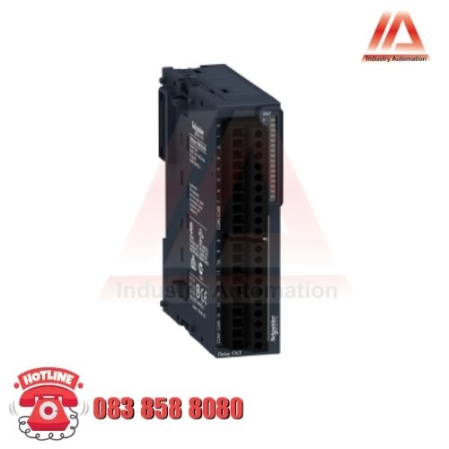 MODULE I/O 16 RELAY OUT 24VDC TM3DQ16R