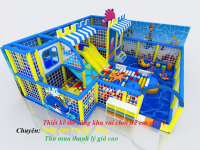 Mẫu thiết kế - thi công khu vui chơi liên hoàn trong nhà cho trẻ em giá rẻ nhất tại Việt Nam