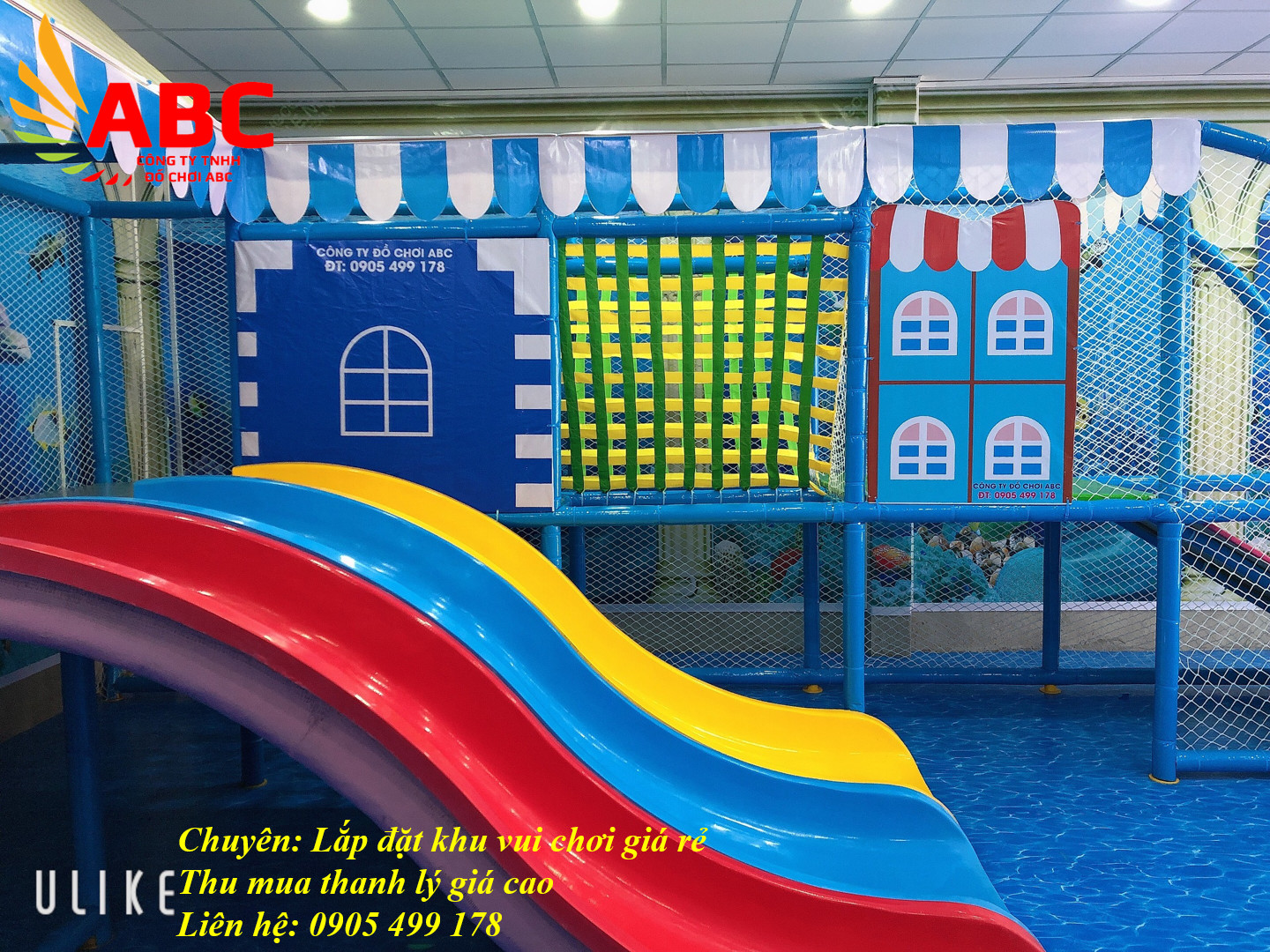 Thiết kế khu vui chơi trong nhà cho trẻ em toàn