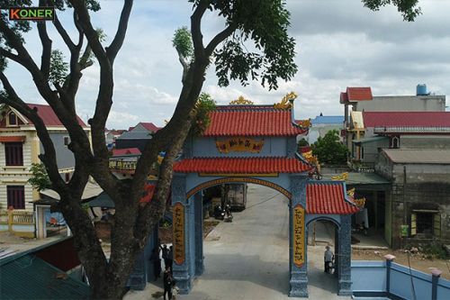 Nét đẹp văn hóa xây dựng cổng làng tại Hải Dương