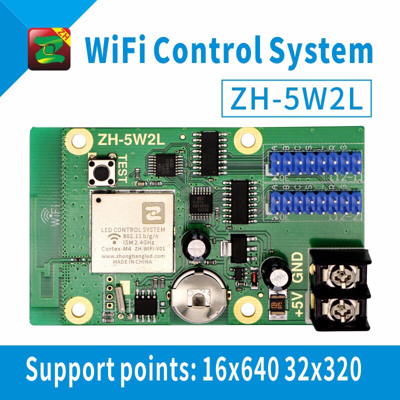Mạch điều khiển Wifi zh 5W2