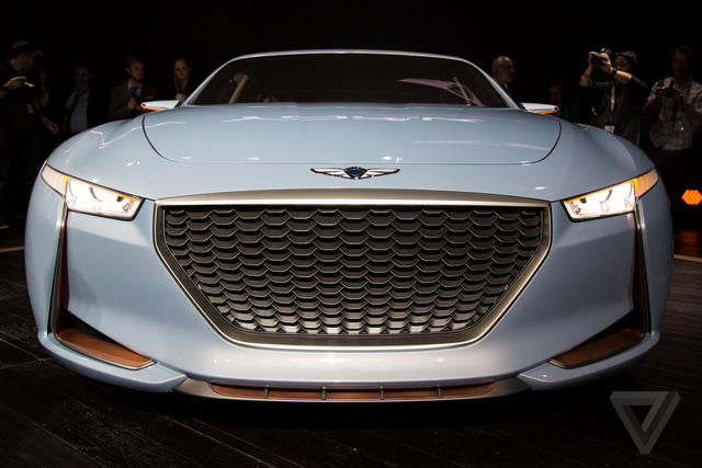 Genesis New York Concept - mẫu xe concept hoàn toàn mới được Hyundai giới thiệu tại New York Auto Show 2016