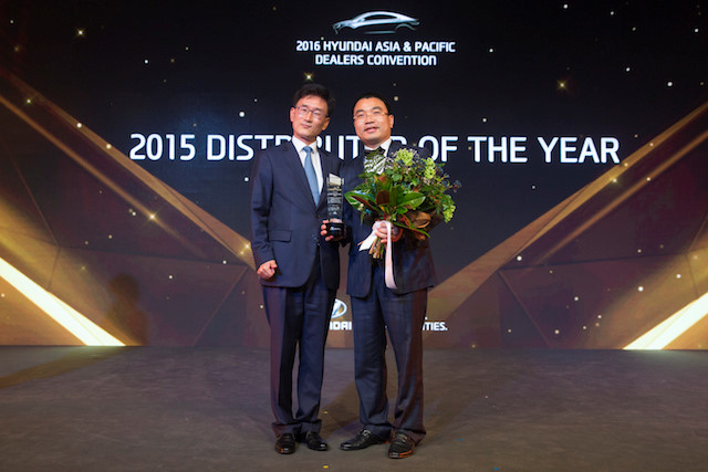 Tăng trưởng 73%, Hyundai Thành Công nhận giải thưởng nhà phân phối của năm