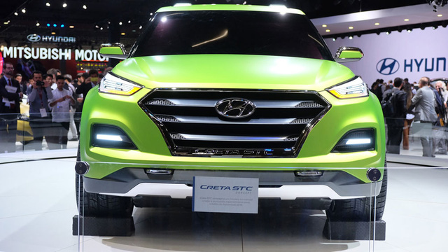 Hyundai Creta phiên bản bán tải có mặt tại triển lãm Sao Paulo 2016 với tên gọi Creta STC