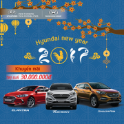 Hyundai Thành Công hỗ trợ 30 triệu cho khách hàng mua xe cuối năm