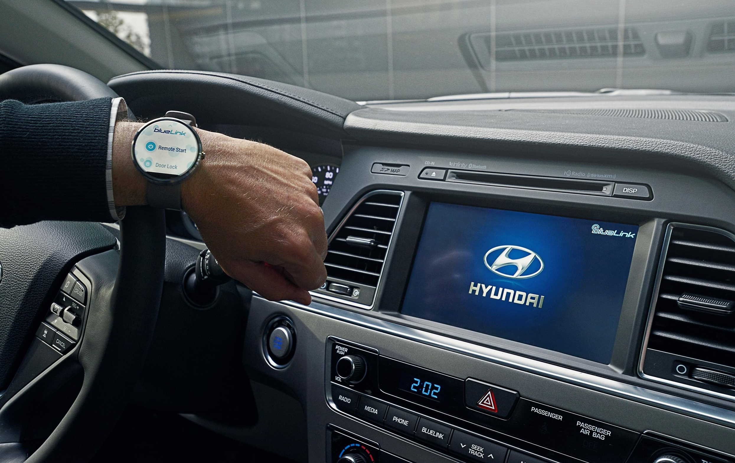 Blue Link là ứng dụng điều khiển xe Hyundai từ xa thông qua Google Home