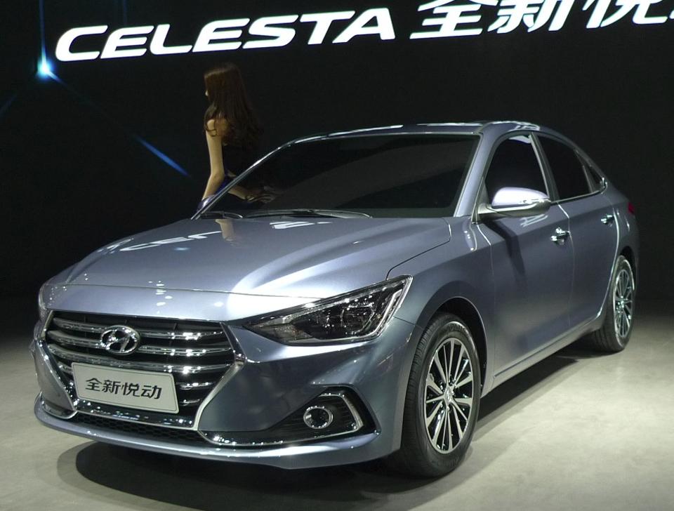 Hyundai Celesta mẫu dành riêng cho thị trường Trung Quốc có giá khoảng 300 triệu