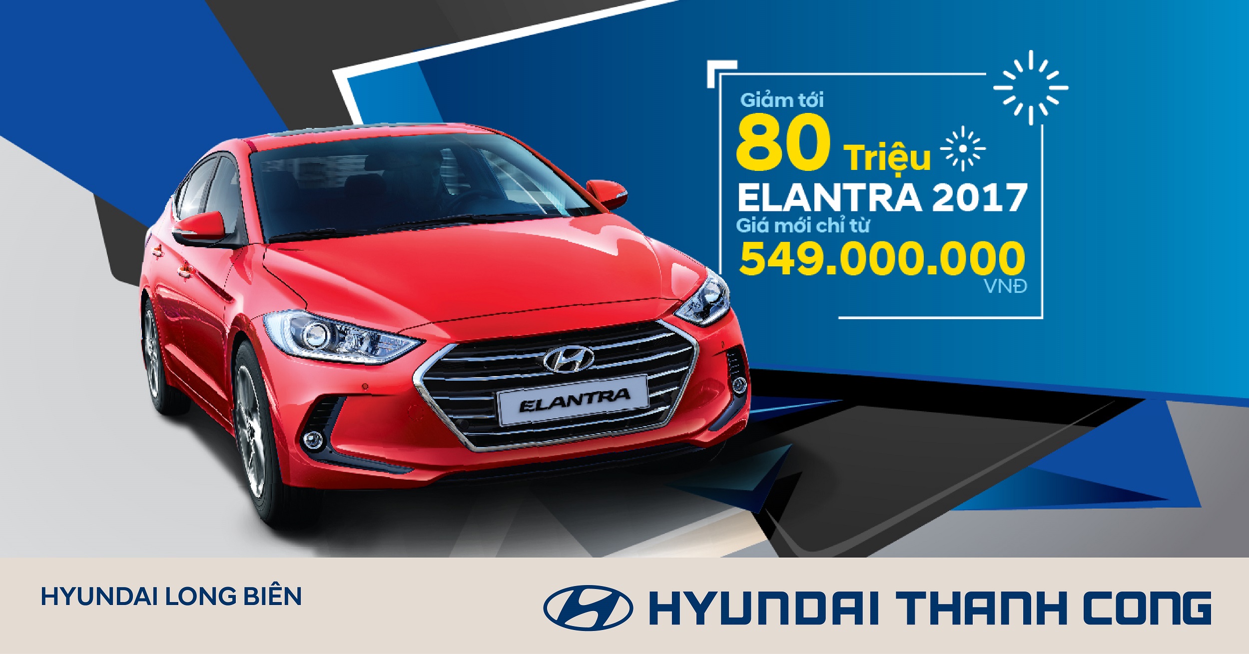Hyundai Elantra khuyến mại đặc biệt giảm tới 80 triệu đồng, giá mới từ 549 triệu đồng