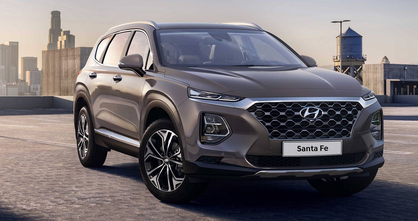 Lộ hình ảnh Hyundai SantaFe 2019 thế hệ mới với sự thay đổi toàn diện