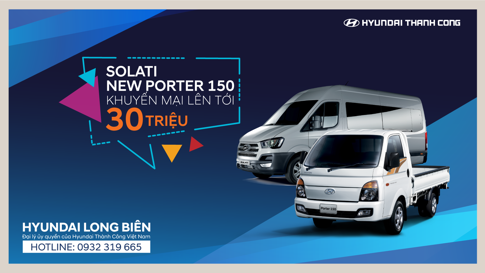 Hyundai Solati | New Porter 150 khuyến mại lên tới 30 triệu đồng đến hết 31/10/2018