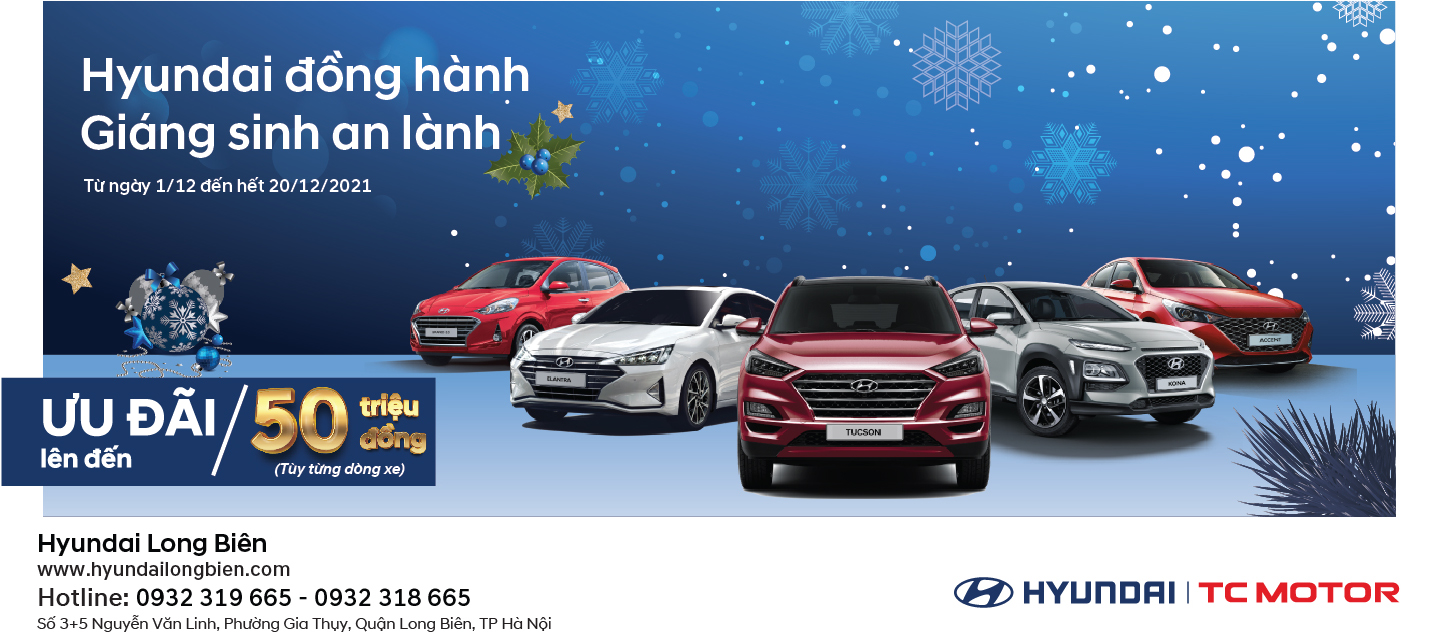 Hyundai Long Biên triển khai chương trình “Hyundai đồng hành - Giáng sinh an lành”