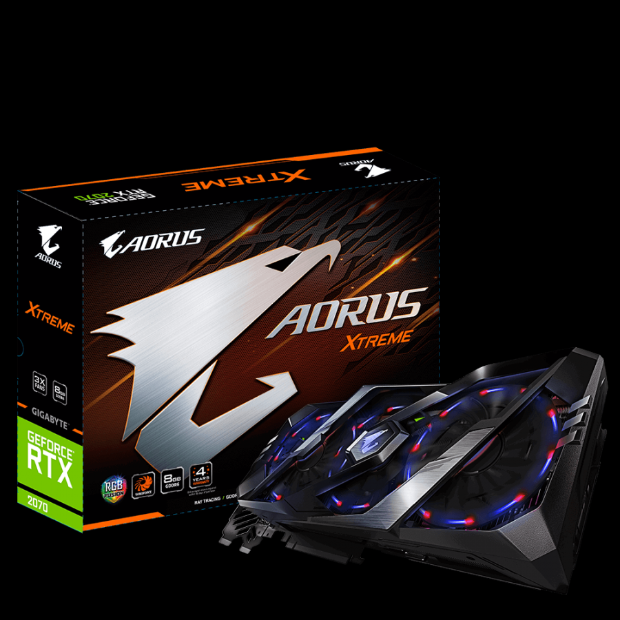 GIGABYTE AORUS GeForce® RTX 2070 XTREME 8G (N2070AORUS X-8GC)