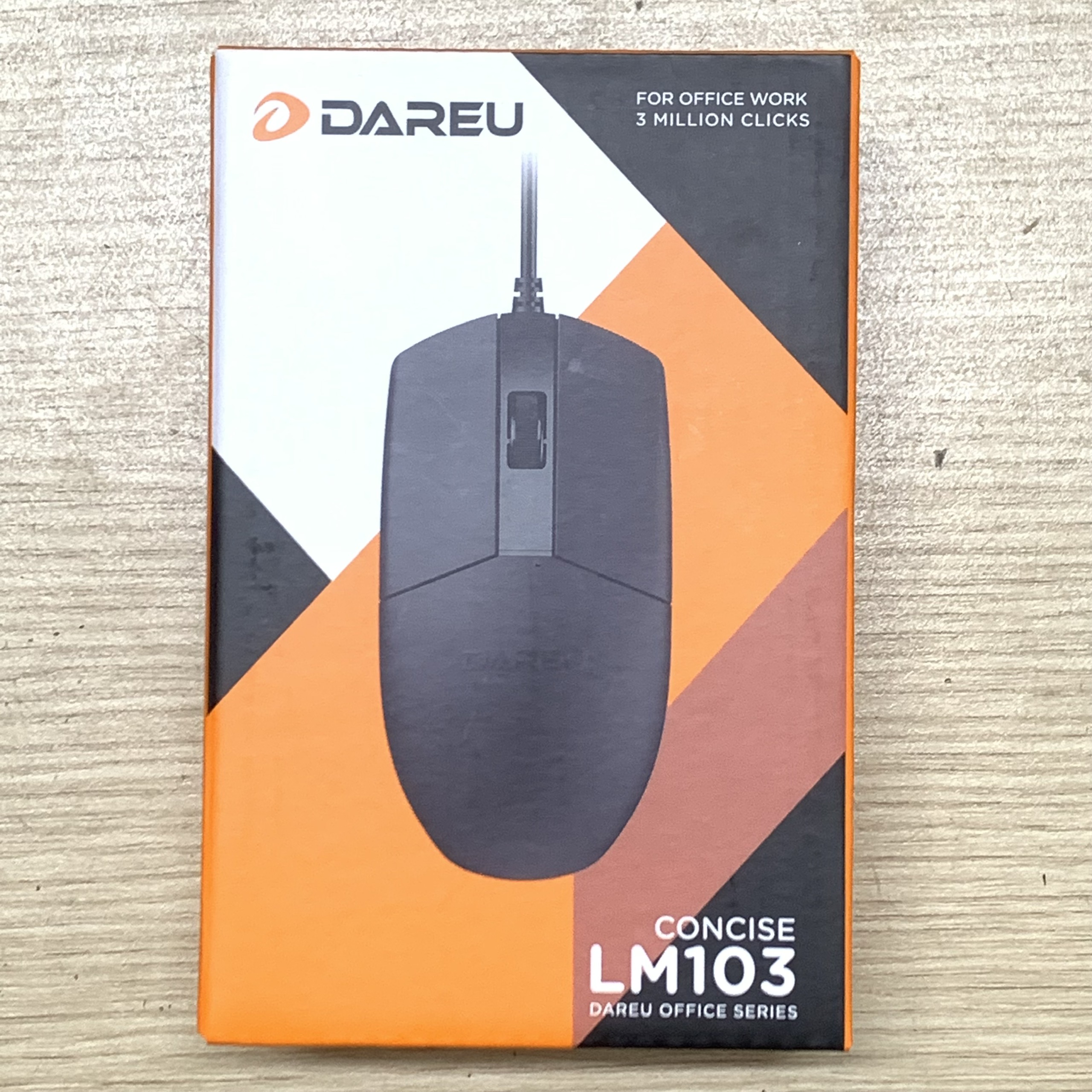 Chuột chơi game Dareu LM103 Black (USB/Đen)
