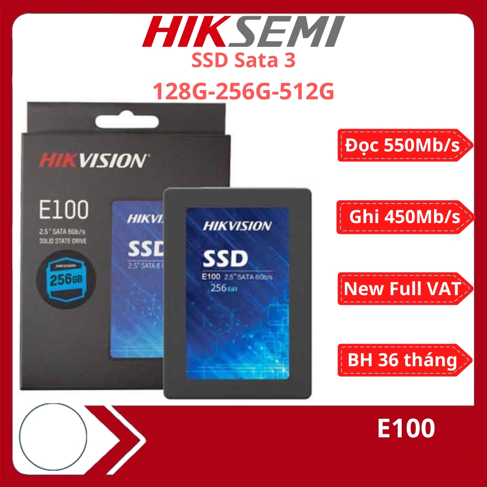 Ổ SSD Hiksemi E100 256Gb SATA3