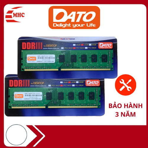 Ram DATO DDR3 4GB bus 1600MHz