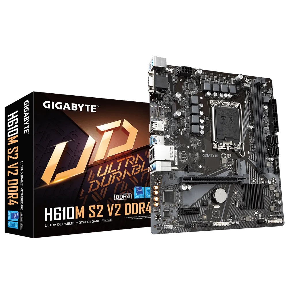 Mainboard Gigabyte H610 S2 V2 DDR4