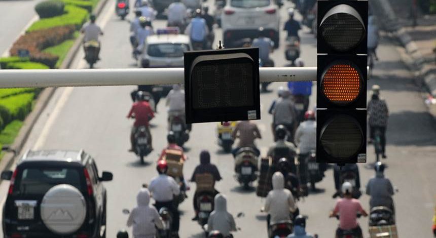 Đèn tín hiệu giao thông tại Nghệ An