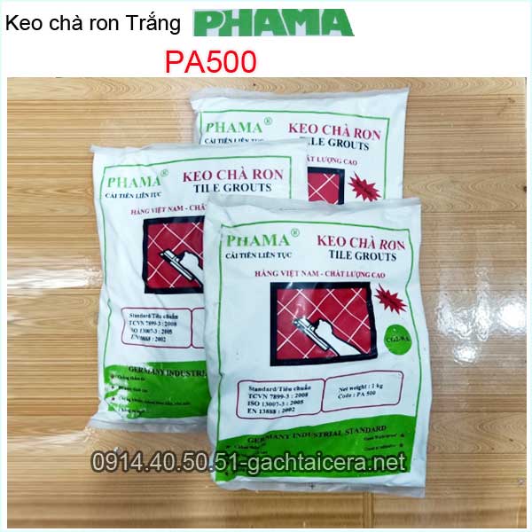 Bột chà ron trắng Phama-PA500