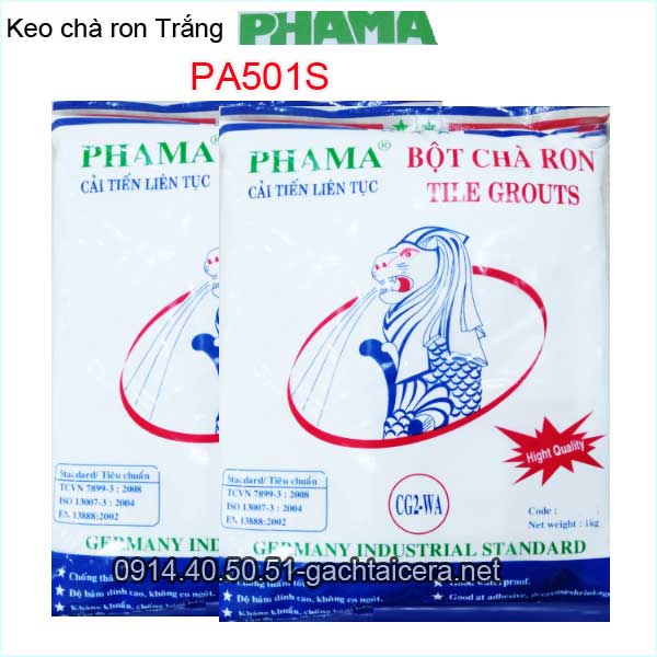 Keo chà ron Phama trắng PA501S