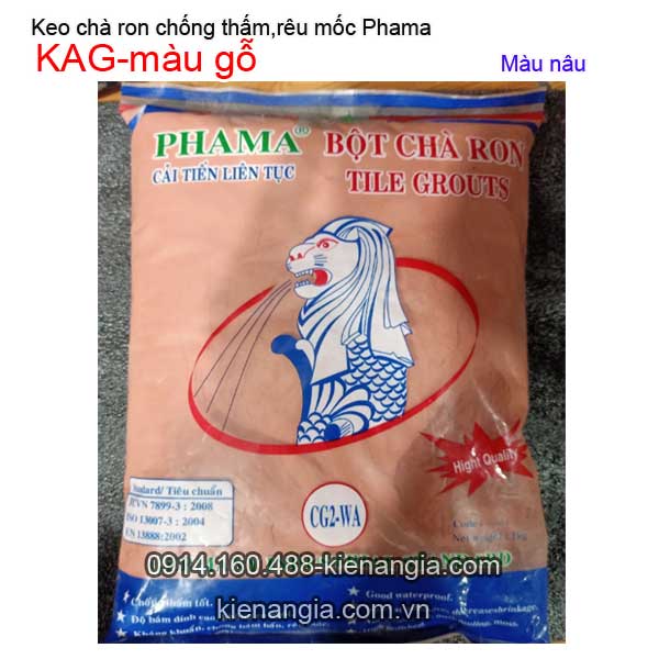 Keo chà ron Phama màu gỗ KAG-GO 1