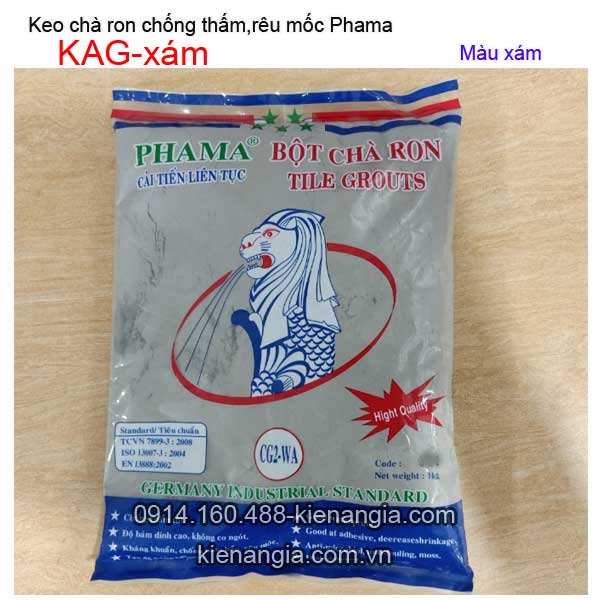 Keo chà ron Phama màu xám KAG-XAM 1