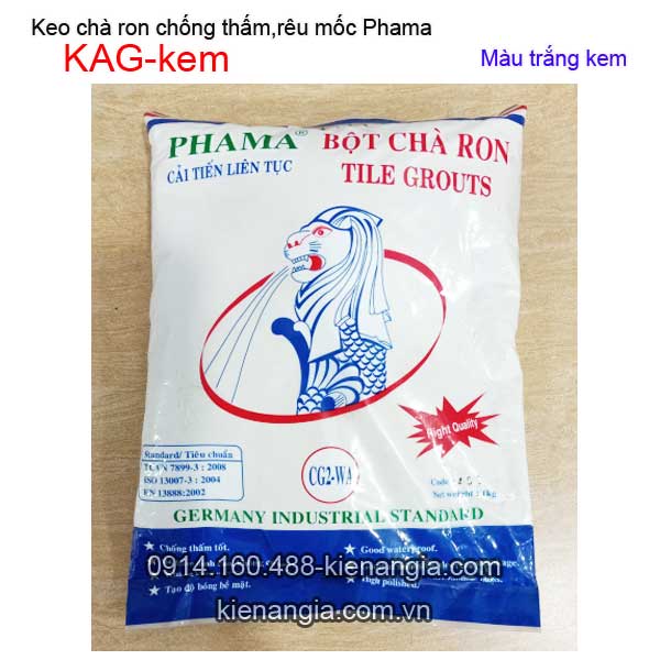 Keo chà ron Phama màu kem KAG-KEM