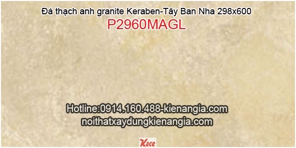 Đá granite 298X600 Keraben P2960MAGL