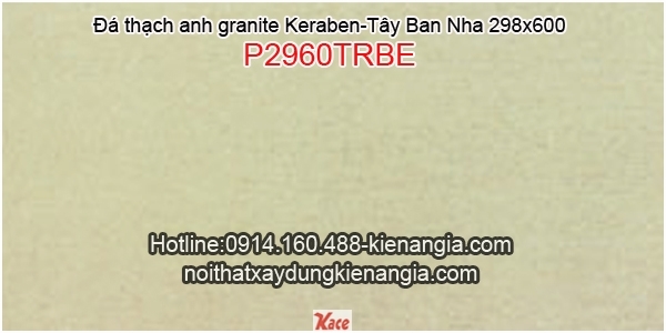 Đá granite 298X600 Keraben P2960TRBE