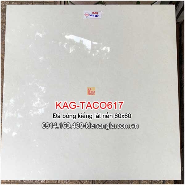 Đá bóng kiếng siêu bóng lát nển 60x60 đẹp KAG-TACO617