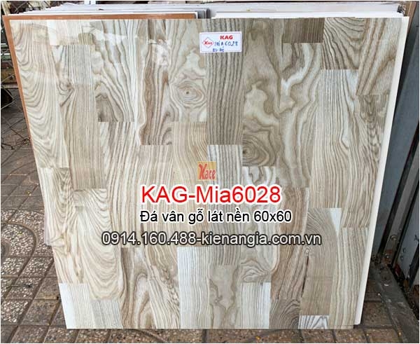 Đá vân gỗ lát nền 60x60 KAG-Mia6028