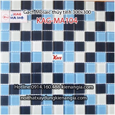 Gạch Mosaic thủy tinh 300x300 KAG-MA104