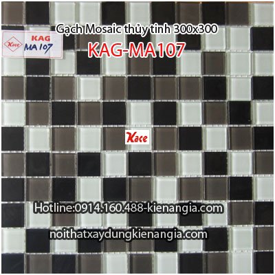 Gạch Mosaic thủy tinh 300x300 KAG-MA107