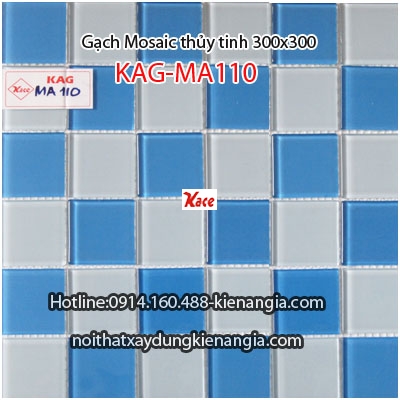 Gạch Mosaic thủy tinh 300x300 KAG-MA110