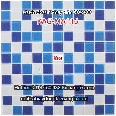 Gạch Mosaic thủy tinh 300x300 KAG-MA116