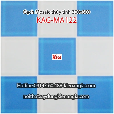 Gạch Mosaic thủy tinh 300x300 KAG-MA122
